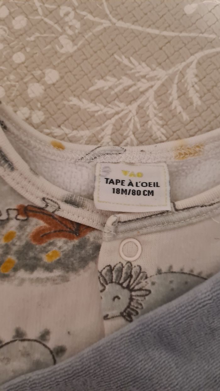 Lot de 3 pyjamas - photo numéro 2