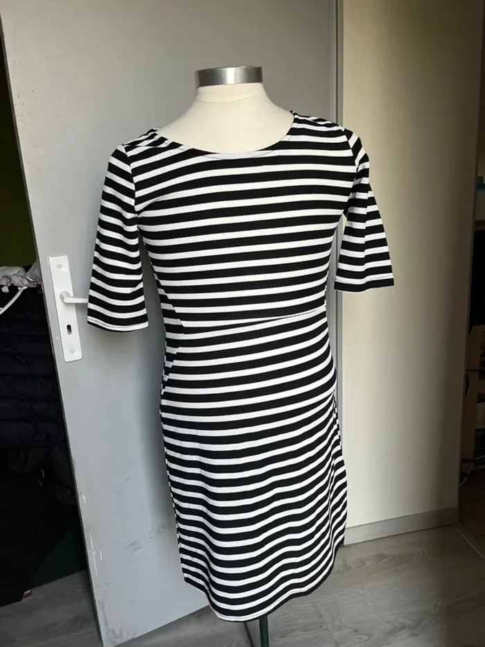 Robe à rayures