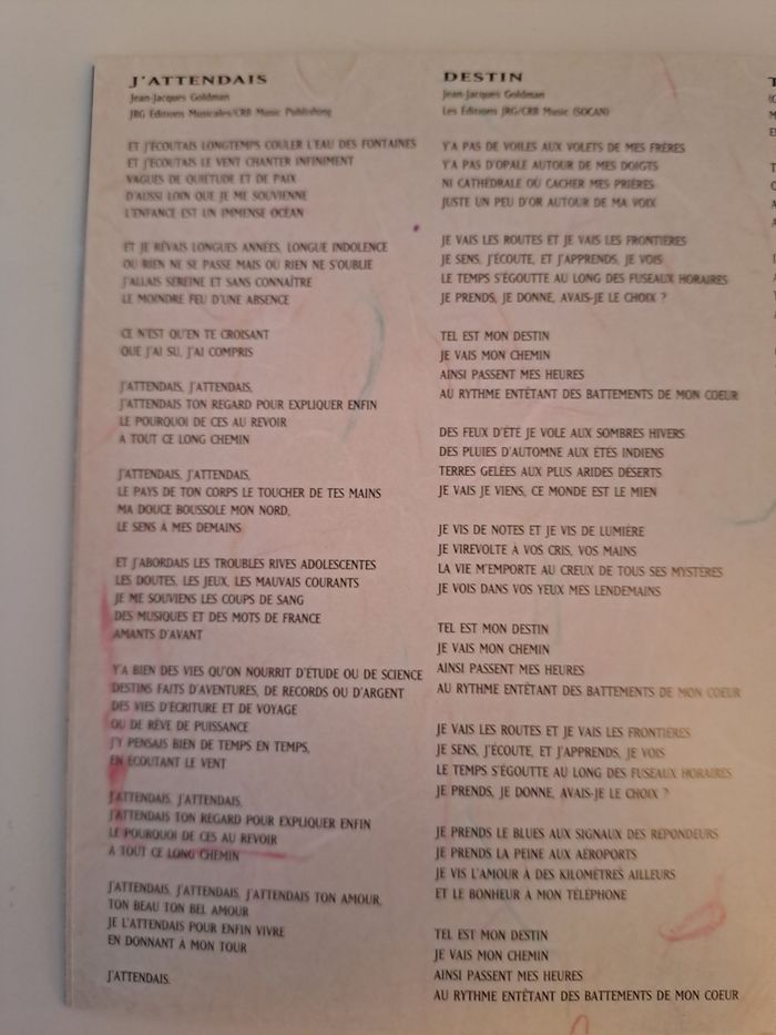 CD Céline Dion - Live à Paris avec paroles - État neuf. - photo numéro 6