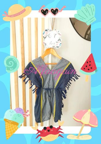 Robe de plage Zara 6/7ans