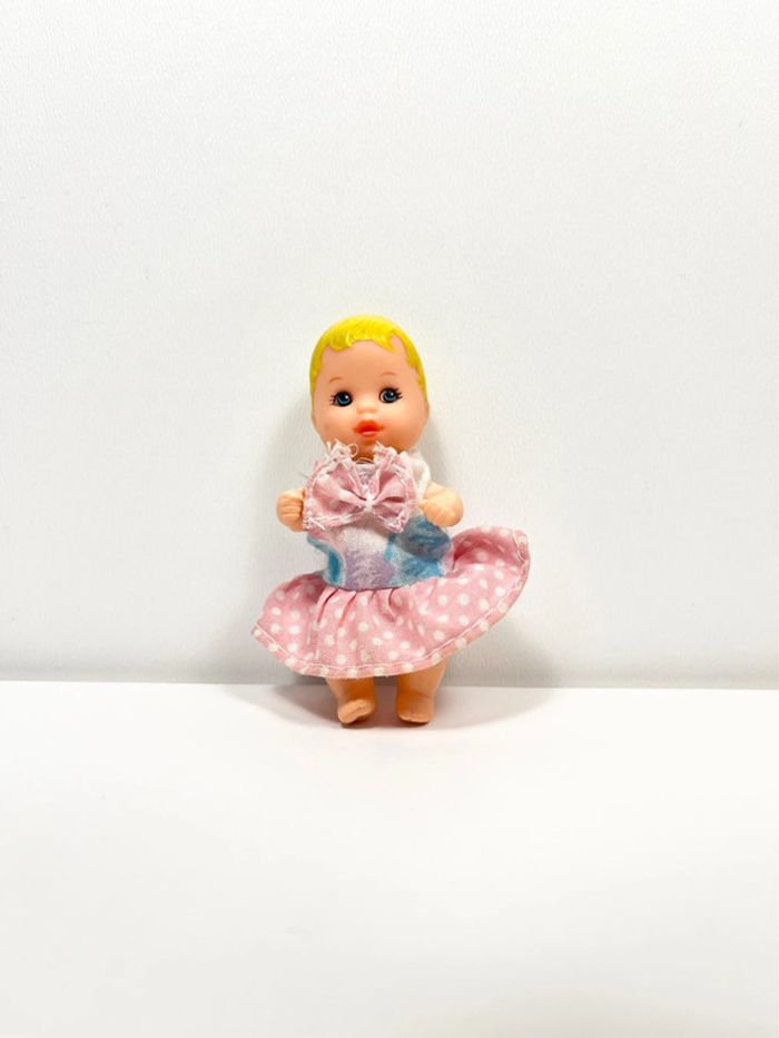 Figurine " Bébé " Mattel / Barbie vintage - photo numéro 2