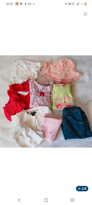 Lot vêtements 1 mois
