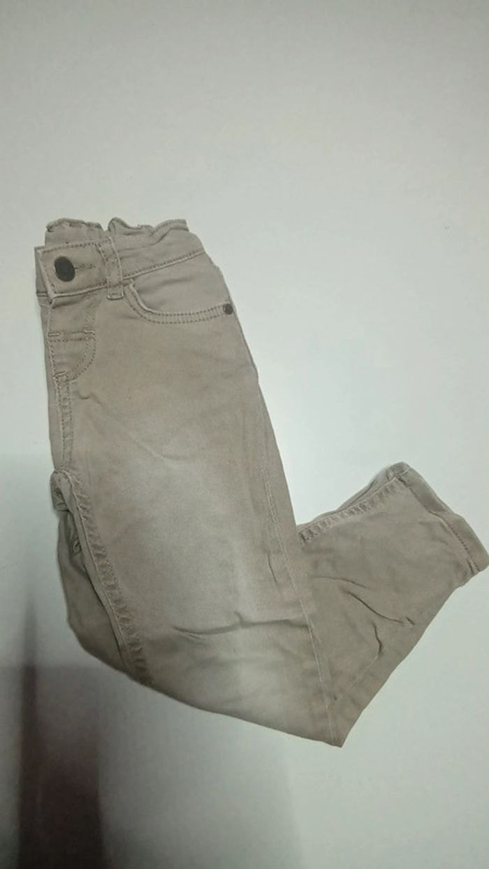 Pantalon  garçon 4 ans beige lc waikiki réglable - photo numéro 2
