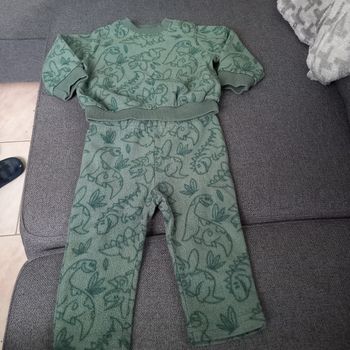 Ensemble vert kiabi