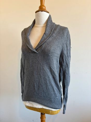 Pull gris Tommy Hilfiger taille M