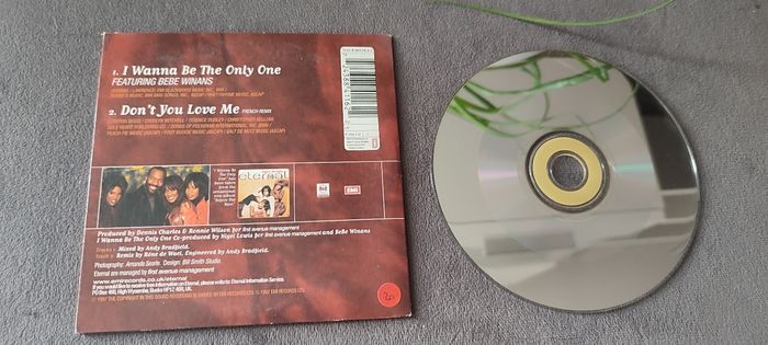 CD 2 Titres Eternal - I wanna be the only one - photo numéro 3