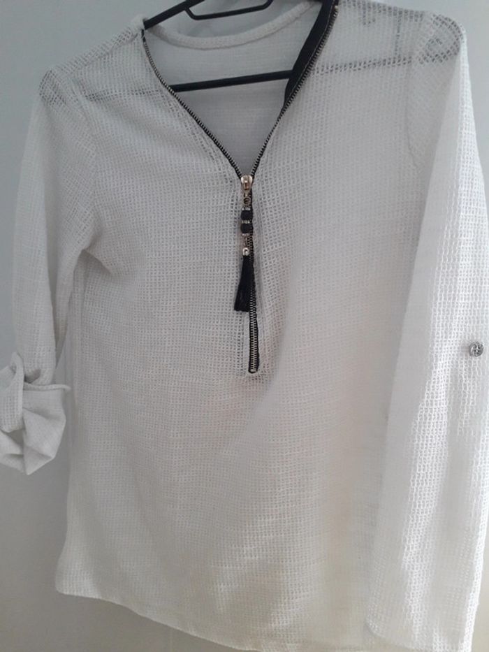 Haut blanc taille M - photo numéro 2