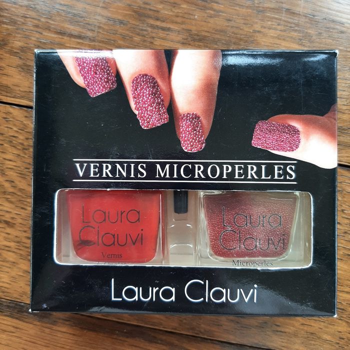 Lot 3 vernis caviar microperles Laura Clauvi NEUFS - photo numéro 5