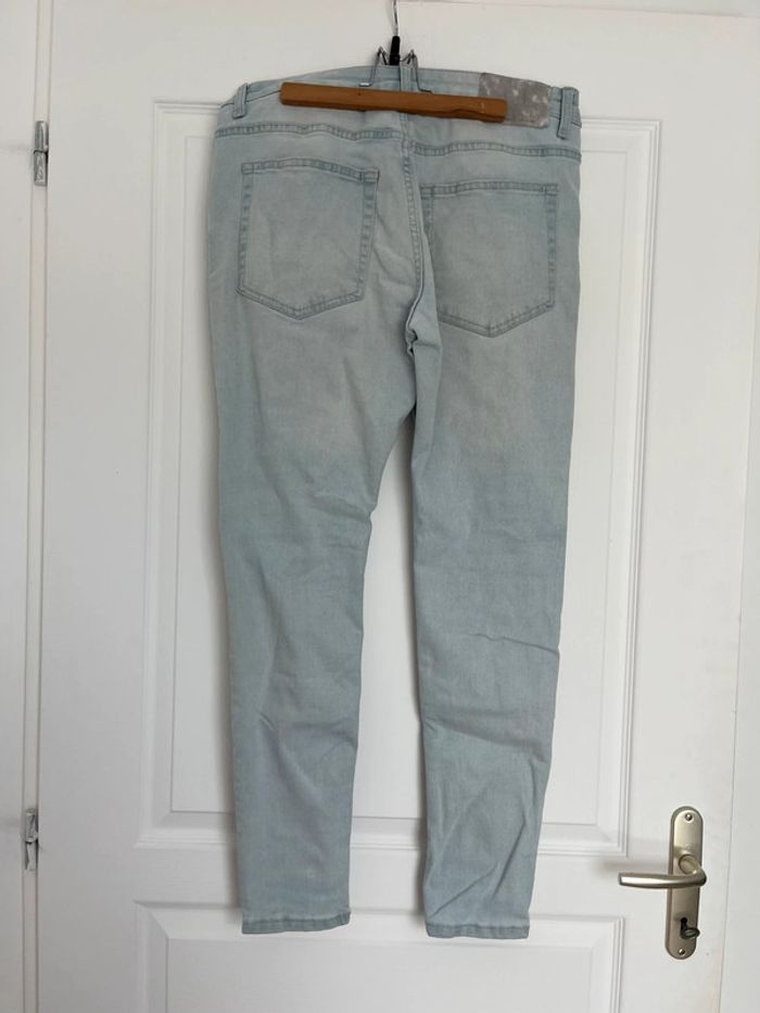 Lot 4 jeans skinny homme Bershka W31 - FR40 très bon état - photo numéro 20