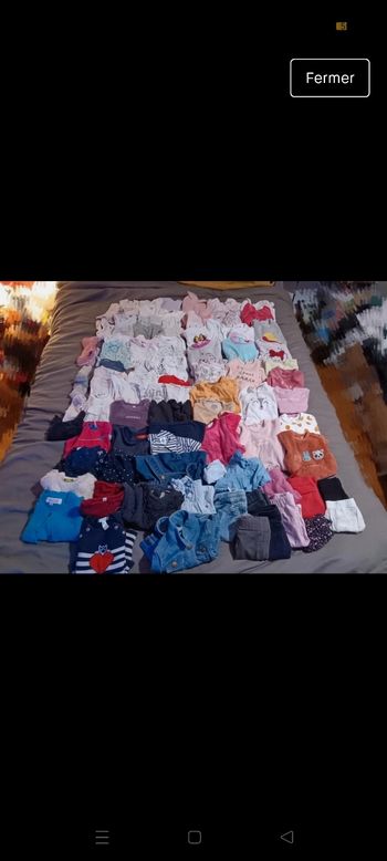 Lot de vêtements 1 et 3 mois