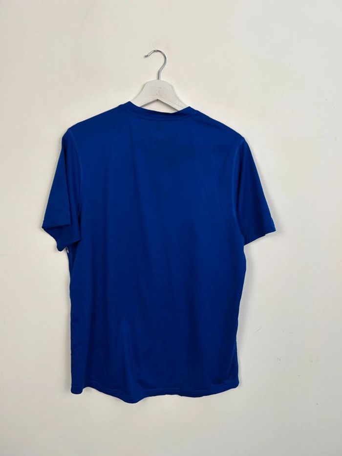 T-shirt Homme Adidas Bleu et Blanc | Taille M | Très Bon État | #TM81 - photo numéro 2