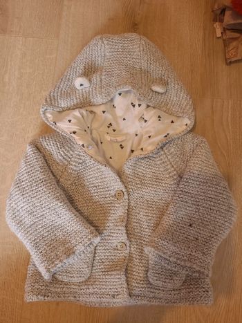 Manteau chaud 9 mois