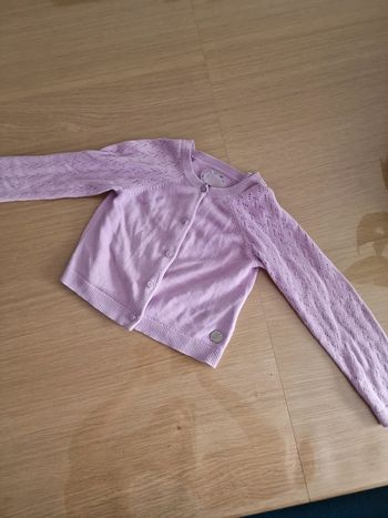 Gilet lilas sergent major