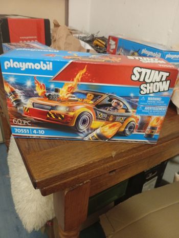 Playmobil voiture crash neuf dès 4 ans 