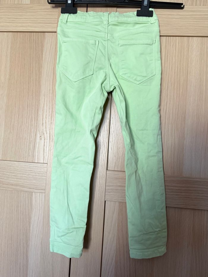 Pantalon skinny vert KIABI t.6ans - photo numéro 4