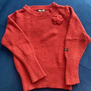 Pull rouille Ooxooo 4 ans