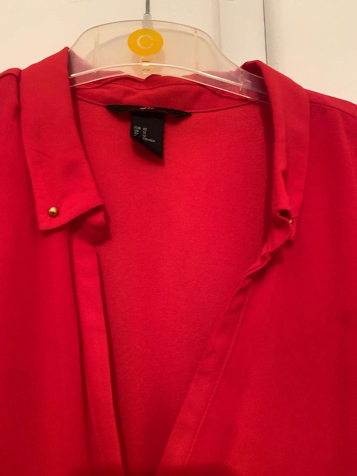 robe rouge sans manches - photo numéro 5