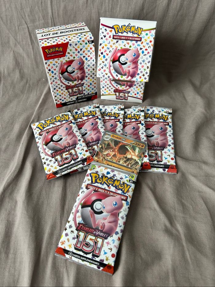 Bundle Pokémon 151 reconditionné Grolem ex