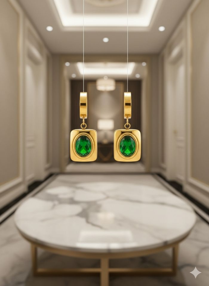 🌹💎pièce unique : boucles d'oreilles d'exception, le luxe à votre portée !