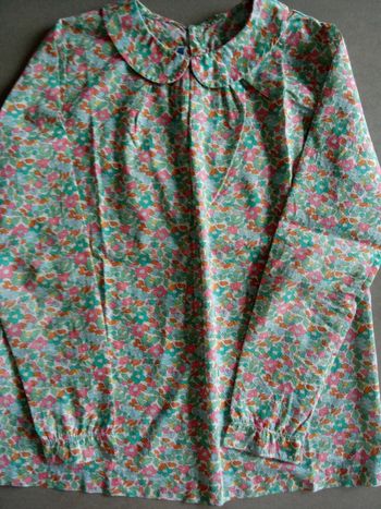 Blouse Jacadi en 12 ans.