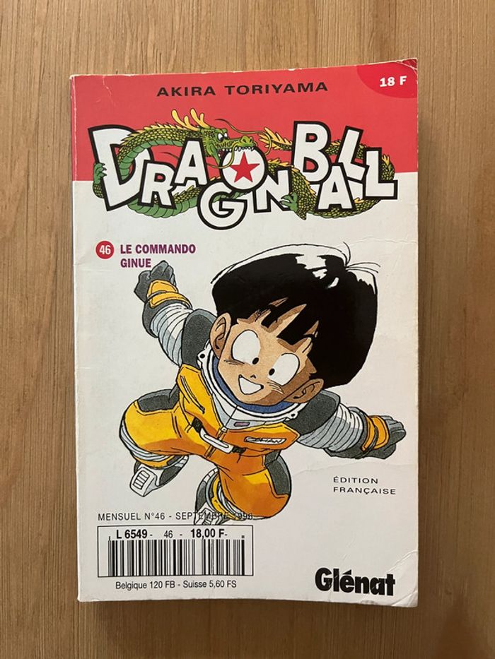 Lot 9 manga Dragon Ball - Akira Toriyama - photo numéro 6
