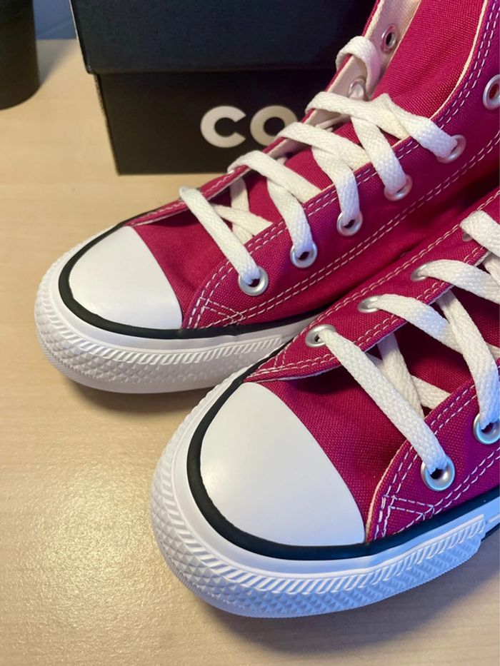 Converse Chuck Taylor All star bordeaux / purple - photo numéro 6