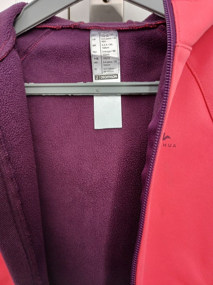 Veste polaire deperlante avec capuche et poches - photo numéro 5