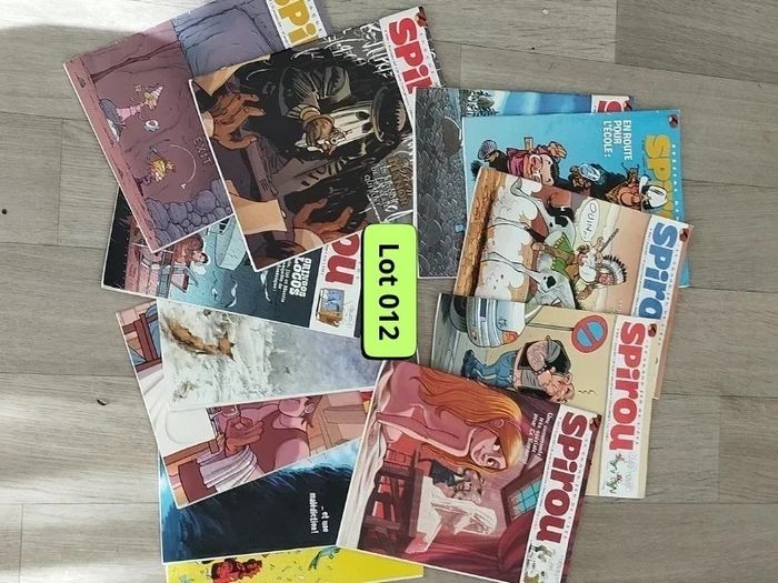 Lot de 12 magazines SPIROU année 2011 L012 - 7581141213