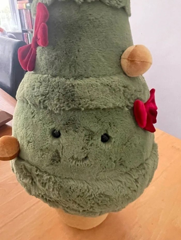 BNWT Jellycat Arbre de Noël décoré amusant - photo numéro 2