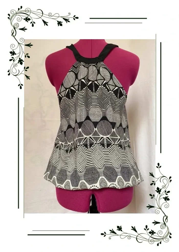 Blouse débardeur promod taille M - photo numéro 2