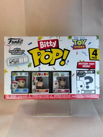 Funko Bitty Pop! Disney Pixar – Toy Story (Jessie, Bullseye, Hamm + Mystery)