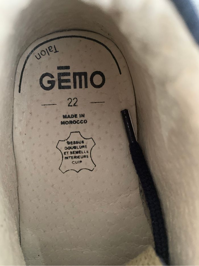 Chaussures Gémo 22