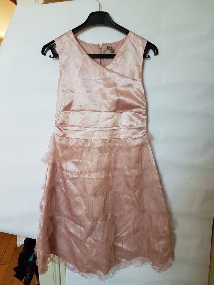 Robe vieux rose 12 ans