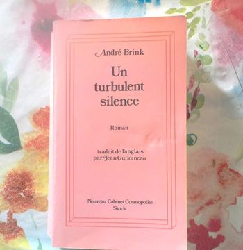 UN TURBULENT SILENCE d'André BRINK Ed. Stock
