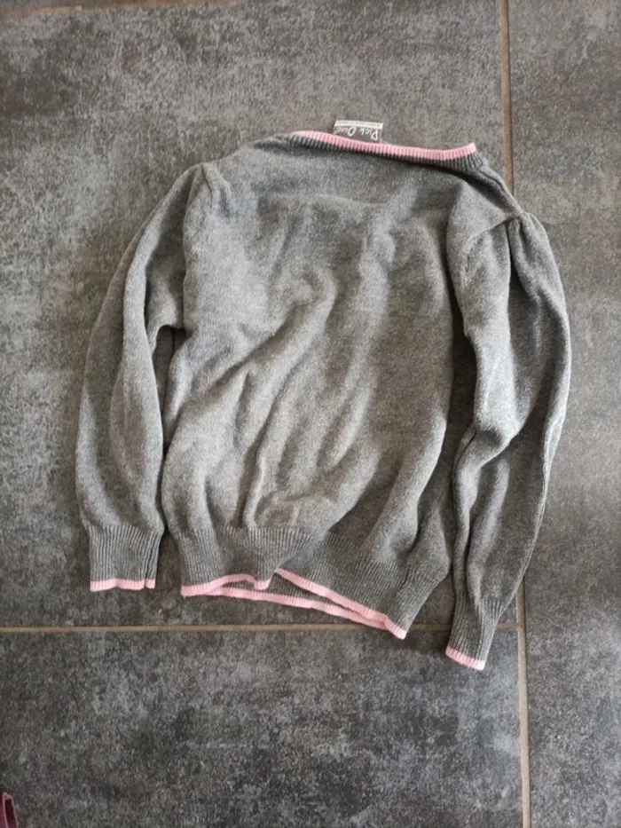 Pull gris - photo numéro 4