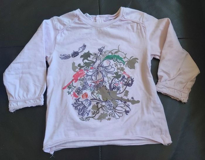 Tee-shirt manches longues Kidkanaï 18 mois (78)