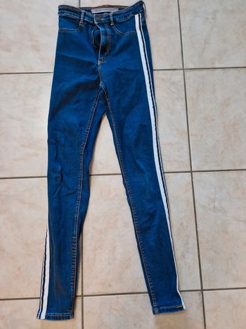 Jean taille 34 bleu zara xs