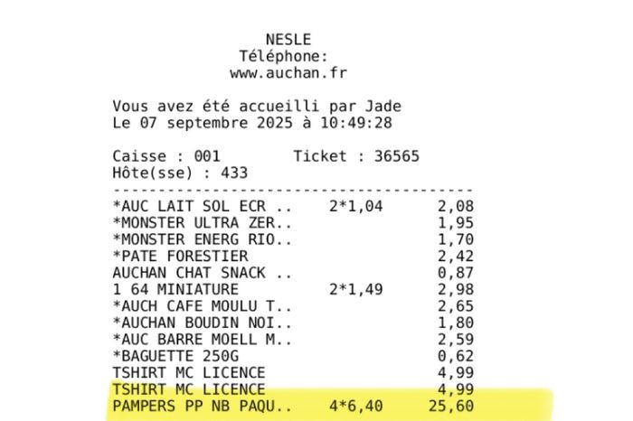 Couche taille 0/zero - panpers neuf - photo numéro 4