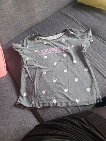 Haut manches courtes fille 10 11 ans