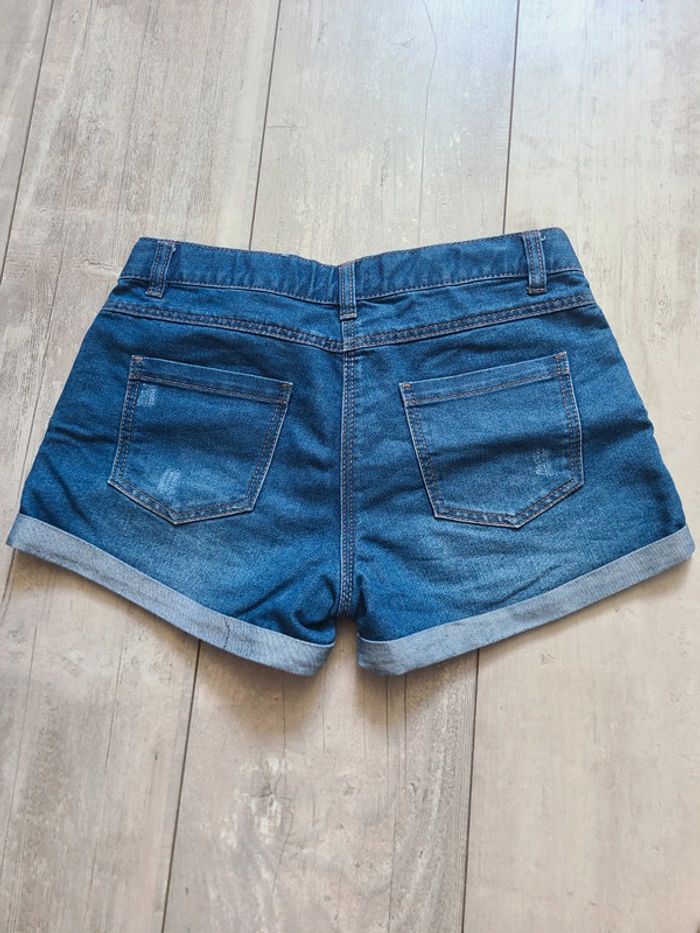 Short en jeans fille - photo numéro 2