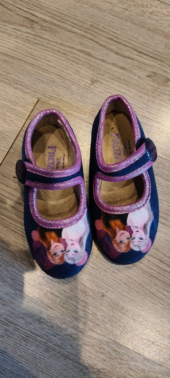 Chaussons reine des neiges