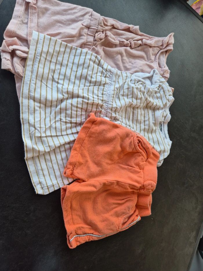Lot été 9 mois fille 1