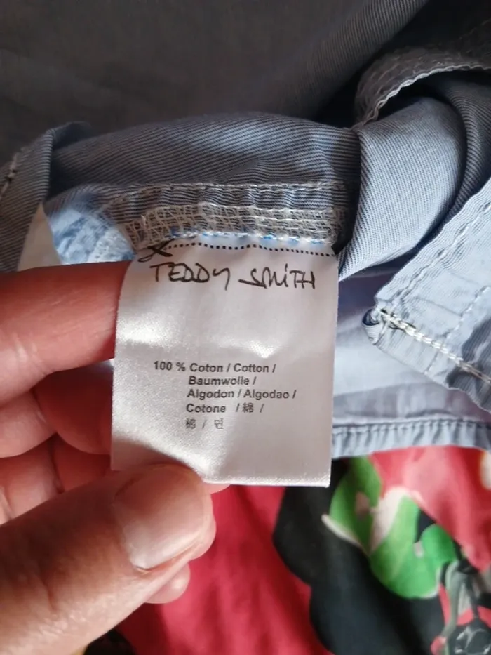 Chemise MC Teddy Smith taille 14 ans - photo numéro 7