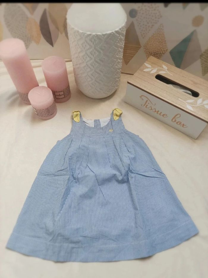 Robe légère style marinière Obaïbi 6 mois
