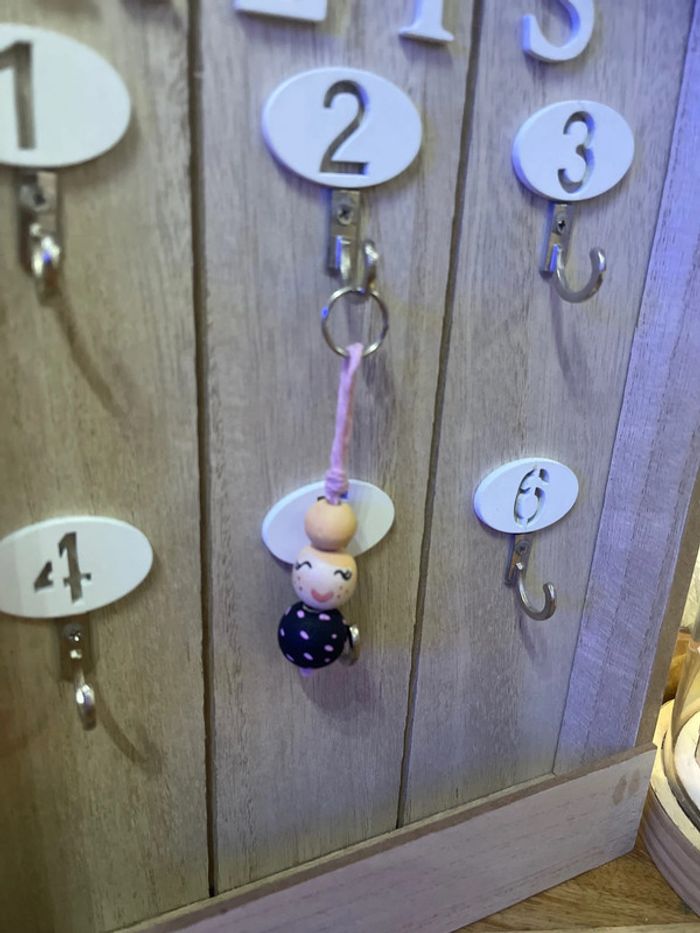 Porte clé style poupée Kawai - photo numéro 2