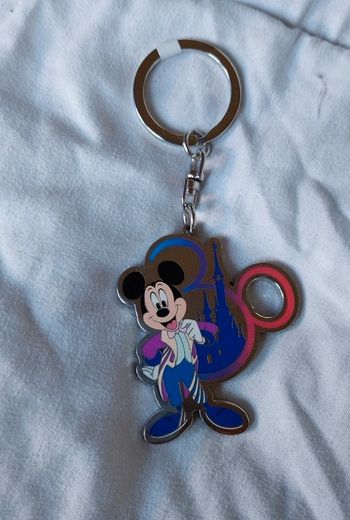 Porte-clés anniversaire 30 ans disneyland Paris