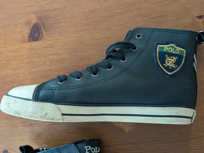 Basket montante Ralph Lauren noir - photo numéro 8