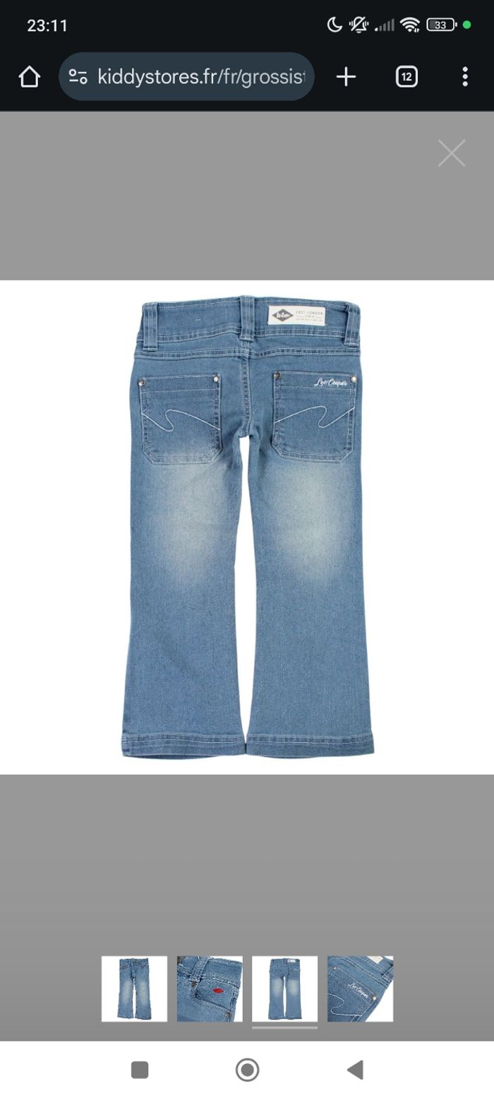 Jeans réglable