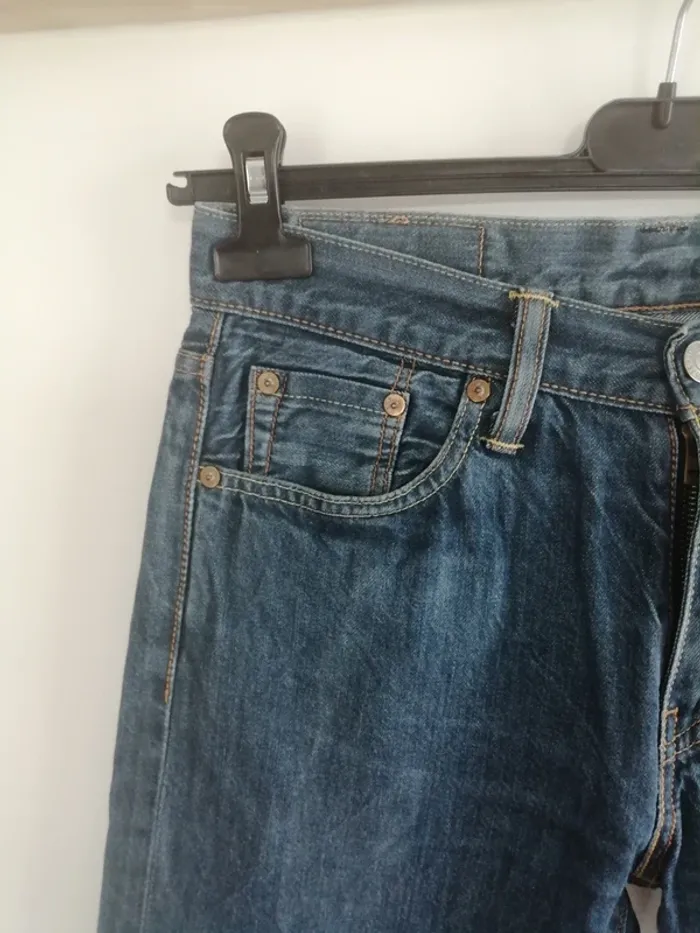 Jean Levi's 508 W29L32 bleu - photo numéro 4
