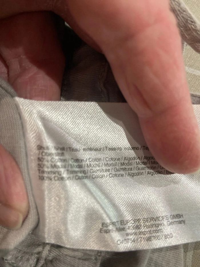 Tunique EDC grise et violette - photo numéro 4